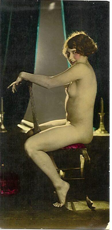 Retro Classic Erotica Color Tint Nude