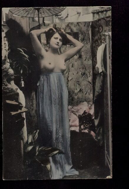 Retro Classic Erotica Color Tint Nude