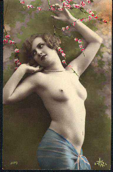 Retro Classic Erotica Color Tint Nude