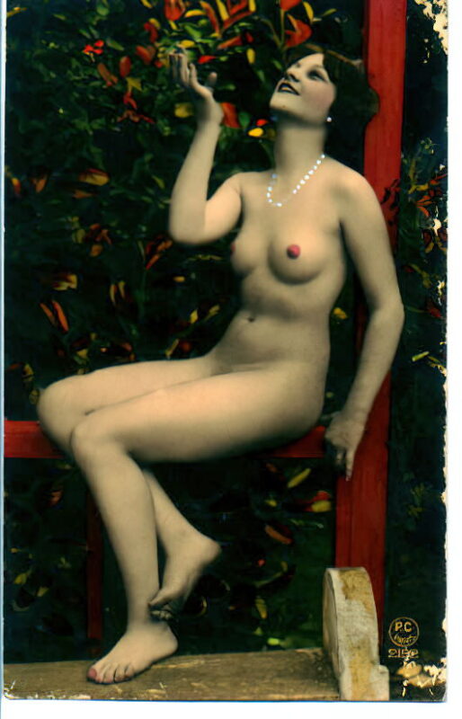 Retro Classic Erotica Color Tint Nude