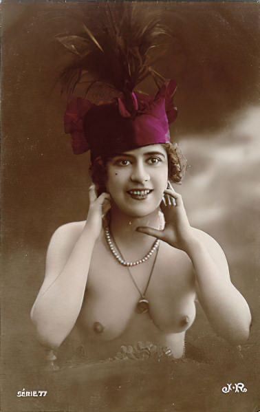 Retro Classic Erotica Color Tint Nude