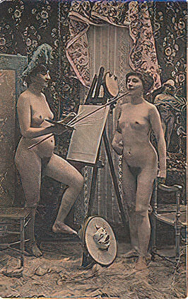 Retro Classic Erotica Color Tint Nude