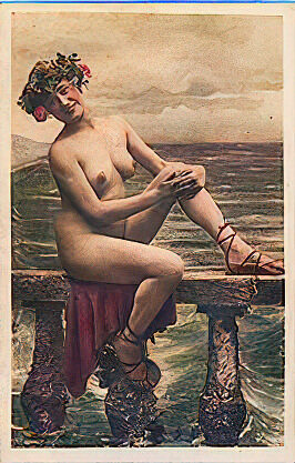 Retro Classic Erotica Color Tint Nude