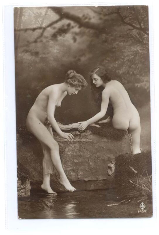 Volume 4 of Vintage Erotica and Photo Image Galleries of Classic Women Nude in the 1800s to the 1920s