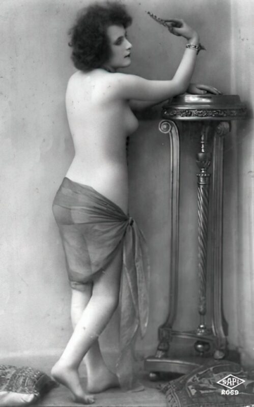 Volume 4 of Vintage Erotica and Photo Image Galleries of Classic Women Nude in the 1800s to the 1920s