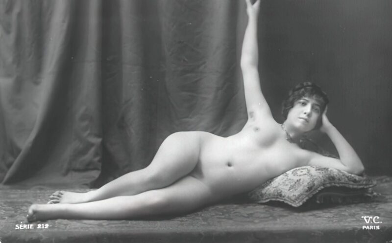 Volume 4 of Vintage Erotica and Photo Image Galleries of Classic Women Nude in the 1800s to the 1920s
