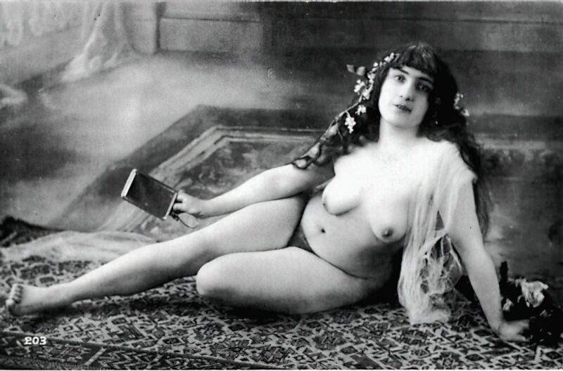 Volume 4 of Vintage Erotica and Photo Image Galleries of Classic Women Nude in the 1800s to the 1920s