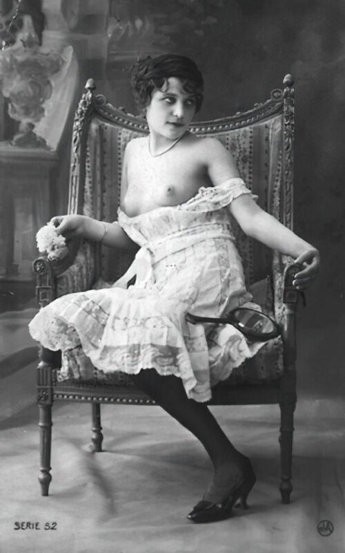 Volume 4 of Vintage Erotica and Photo Image Galleries of Classic Women Nude in the 1800s to the 1920s