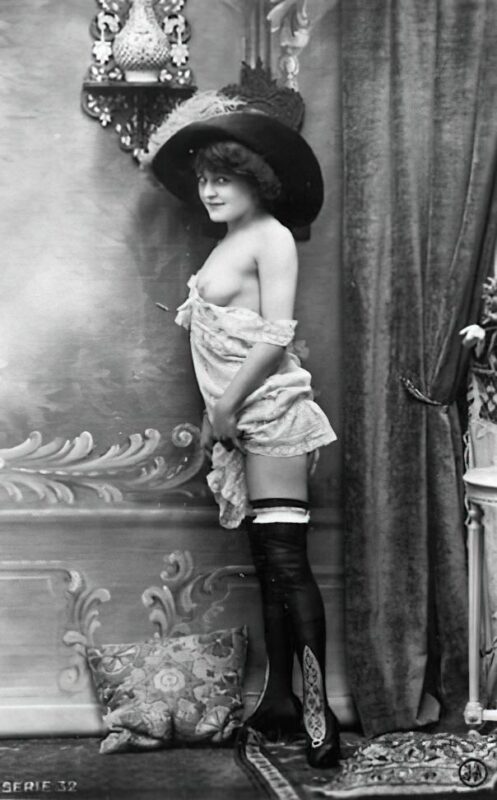 Volume 4 of Vintage Erotica and Photo Image Galleries of Classic Women Nude in the 1800s to the 1920s