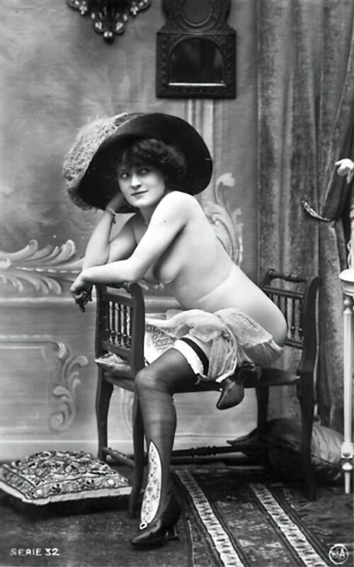 Volume 4 of Vintage Erotica and Photo Image Galleries of Classic Women Nude in the 1800s to the 1920s