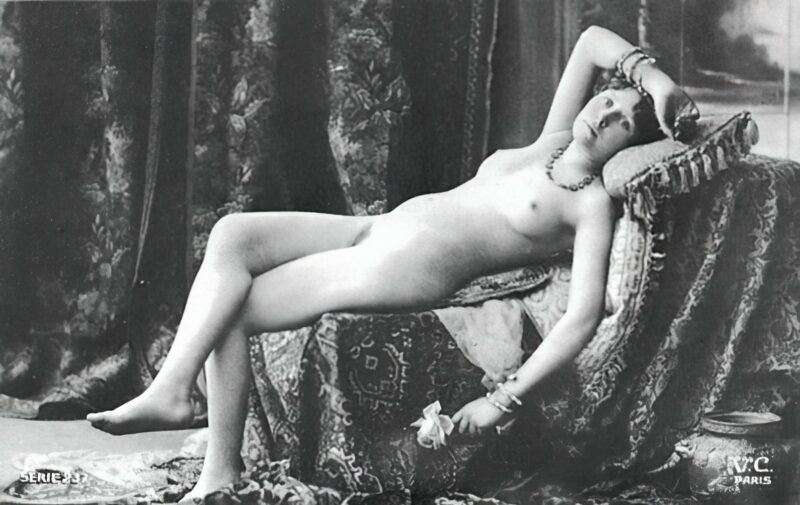 Volume 4 of Vintage Erotica and Photo Image Galleries of Classic Women Nude in the 1800s to the 1920s