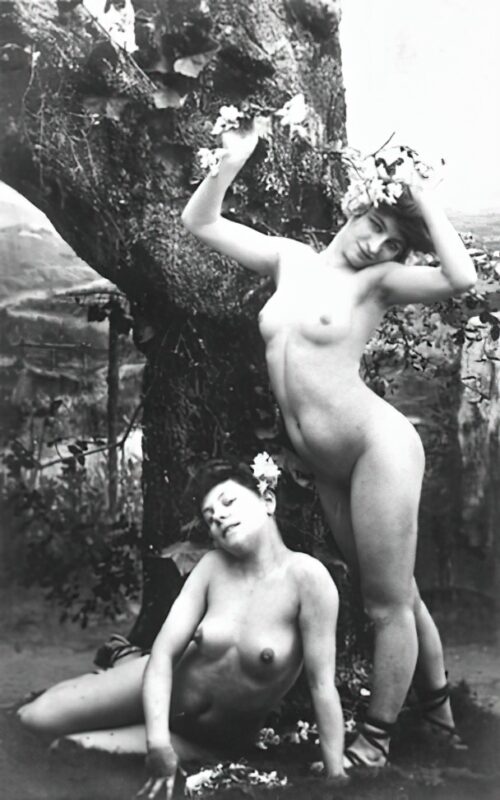 Volume 4 of Vintage Erotica and Photo Image Galleries of Classic Women Nude in the 1800s to the 1920s