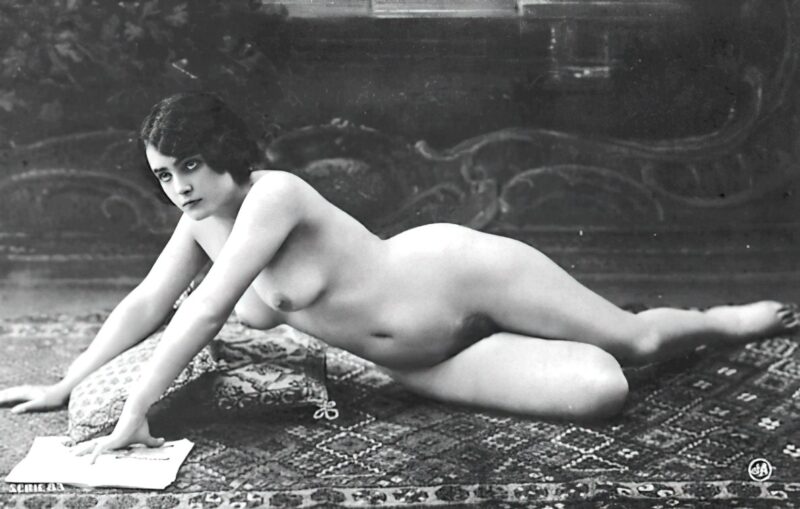 Volume 4 of Vintage Erotica and Photo Image Galleries of Classic Women Nude in the 1800s to the 1920s
