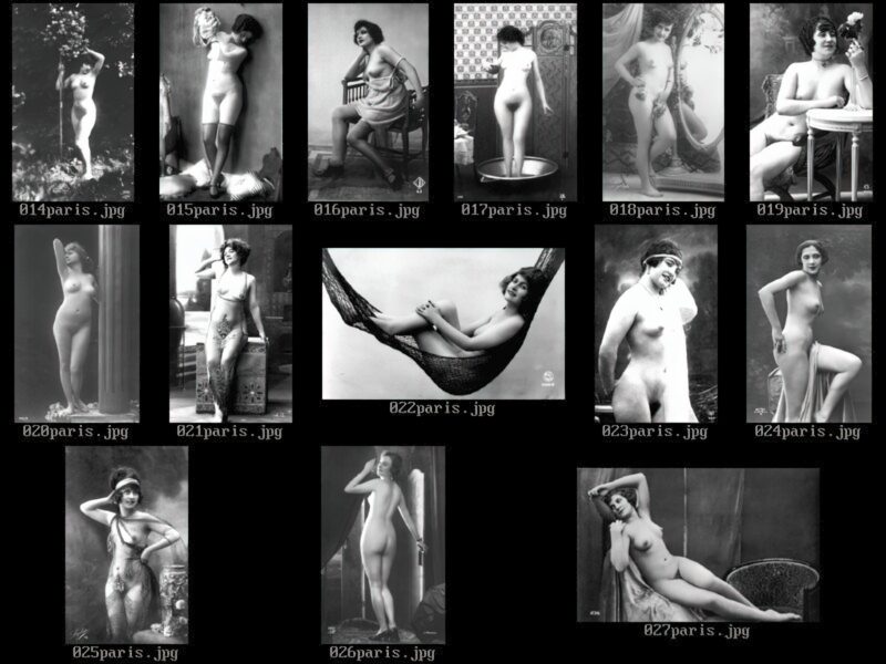 Volume 4 of Vintage Erotica and Photo Image Galleries of Classic Women Nude in the 1800s to the 1920s