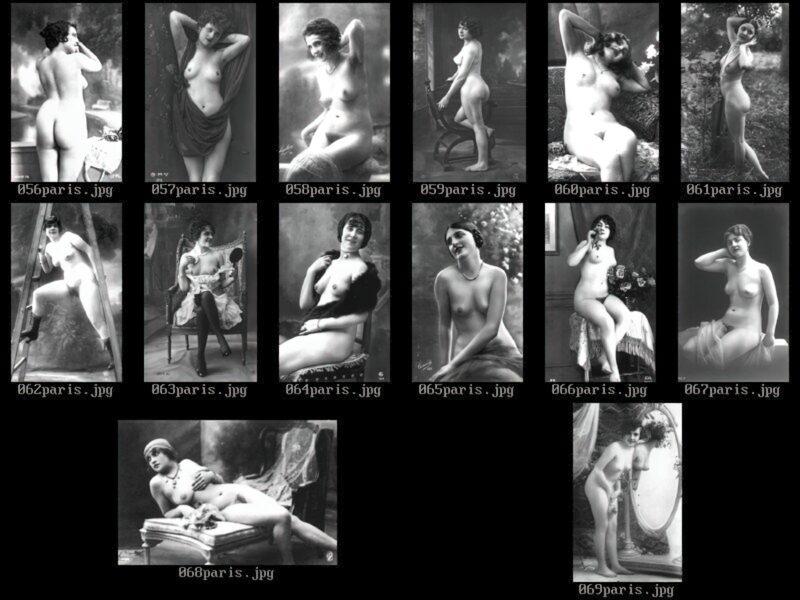 Volume 4 of Vintage Erotica and Photo Image Galleries of Classic Women Nude in the 1800s to the 1920s