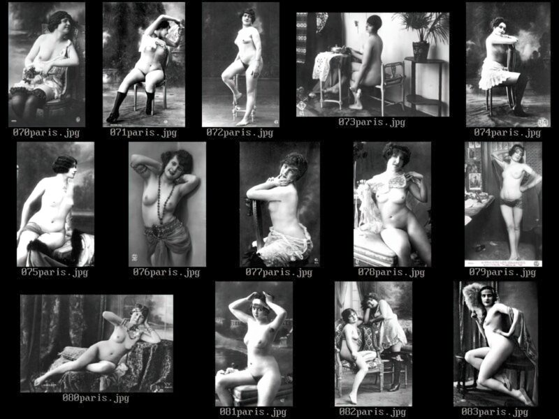 Volume 4 of Vintage Erotica and Photo Image Galleries of Classic Women Nude in the 1800s to the 1920s