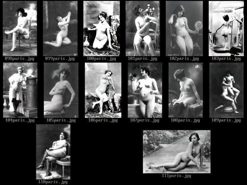 Volume 4 of Vintage Erotica and Photo Image Galleries of Classic Women Nude in the 1800s to the 1920s