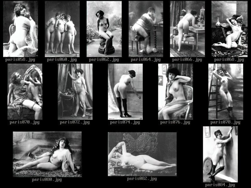 Volume 4 of Vintage Erotica and Photo Image Galleries of Classic Women Nude in the 1800s to the 1920s