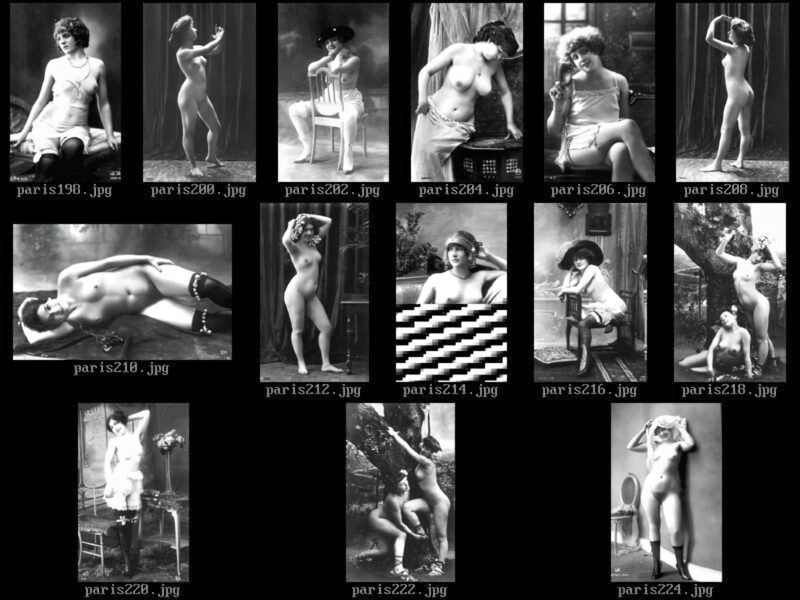 Volume 4 of Vintage Erotica and Photo Image Galleries of Classic Women Nude in the 1800s to the 1920s