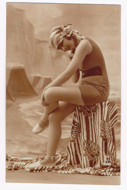 Bathing Suit, Bathing Beauties, Swimsuit Retro Beautiful Women of the Vintage Era in Bathing Suits and Swimsuits