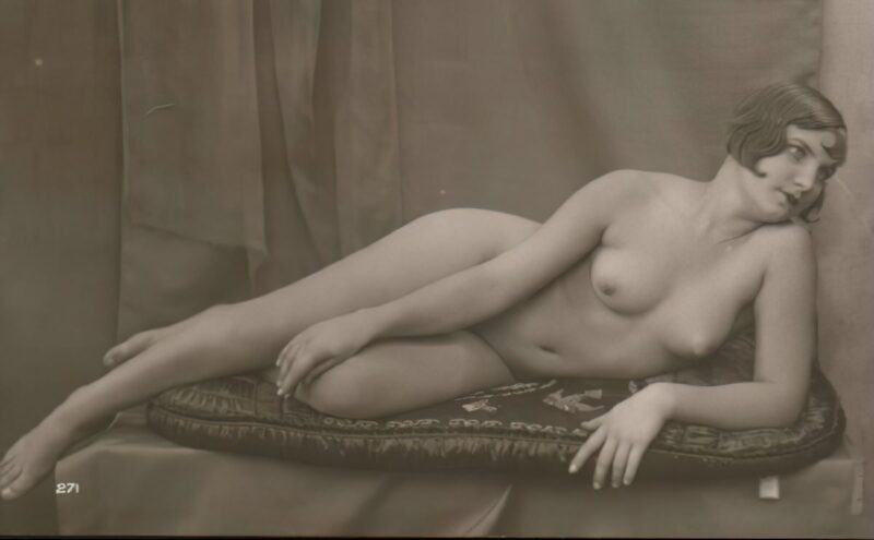 Volume 4 of Vintage Erotica and Photo Image Galleries of Classic Women Nude in the 1800s to the 1920s