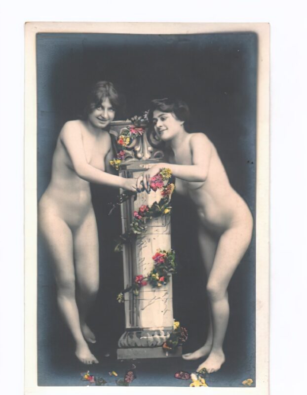 Volume 4 of Vintage Erotica and Photo Image Galleries of Classic Women Nude in the 1800s to the 1920s