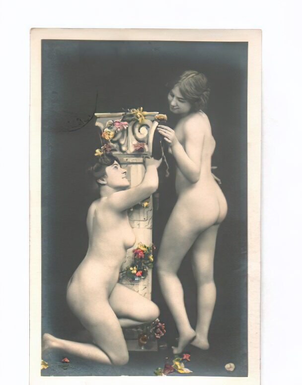 Volume 4 of Vintage Erotica and Photo Image Galleries of Classic Women Nude in the 1800s to the 1920s