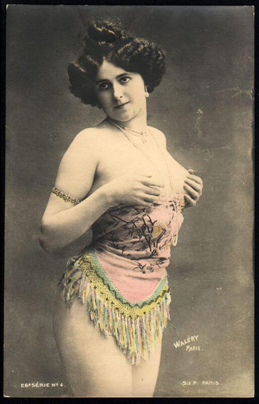 Retro Classic Erotica Color Tint Nude