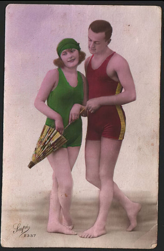 Bathing Suit, Bathing Beauties, Swimsuit Retro Beautiful Women of the Vintage Era in Bathing Suits and Swimsuits