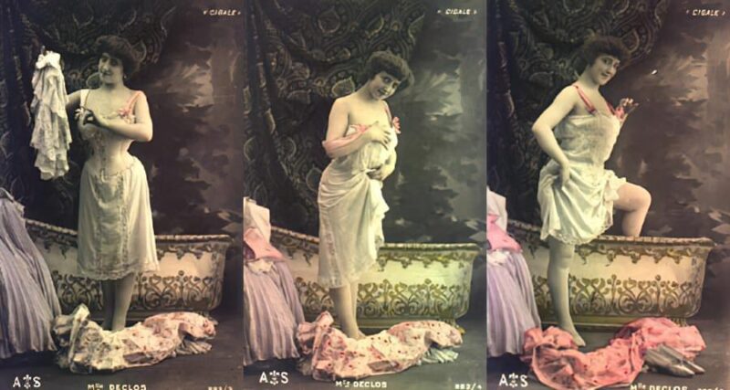 Photo 799 - Color Tint Vintage Nude Men and Women Sepia, Monochrome and Others Photo 799 - Color Tint Vintage Nude Men and Women Sepia, Monochrome and Others