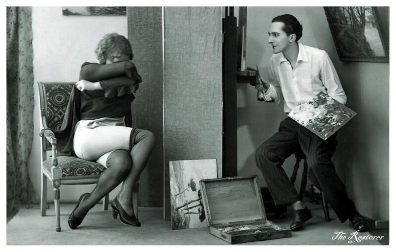 Volume 4 of Vintage Erotica and Photo Image Galleries of Classic Women Nude in the 1800s to the 1920s