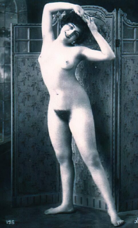 Volume 3 of Black and White Photo of Naked / Nude Women and Girls in the Vintage Era
