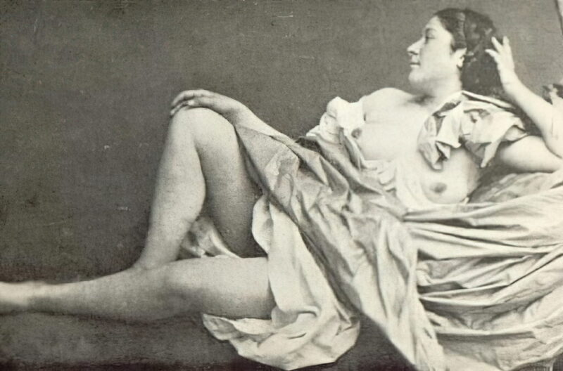 Volume 3 of Black and White Photo of Naked / Nude Women and Girls in the Vintage Era