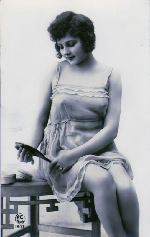 Volume 3 of Black and White Photo of Naked / Nude Women and Girls in the Vintage Era