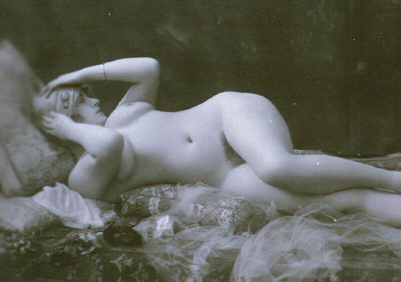 Volume 3 of Black and White Photo of Naked / Nude Women and Girls in the Vintage Era