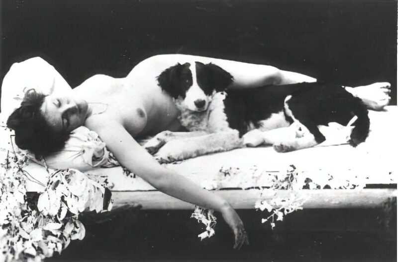 Volume 3 of Black and White Photo of Naked / Nude Women and Girls in the Vintage Era