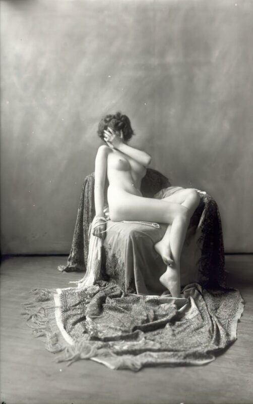 Volume 3 of Black and White Photo of Naked / Nude Women and Girls in the Vintage Era