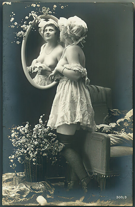 Volume 3 of Black and White Photo of Naked / Nude Women and Girls in the Vintage Era