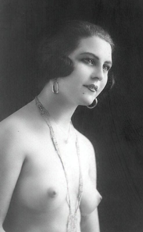 Volume 3 of Black and White Photo of Naked / Nude Women and Girls in the Vintage Era