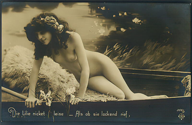 Volume 3 of Black and White Photo of Naked / Nude Women and Girls in the Vintage Era