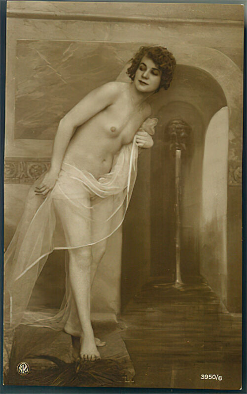 Volume 3 of Black and White Photo of Naked / Nude Women and Girls in the Vintage Era