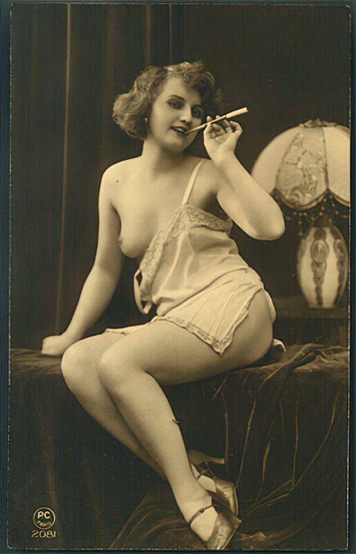 Volume 3 of Black and White Photo of Naked / Nude Women and Girls in the Vintage Era