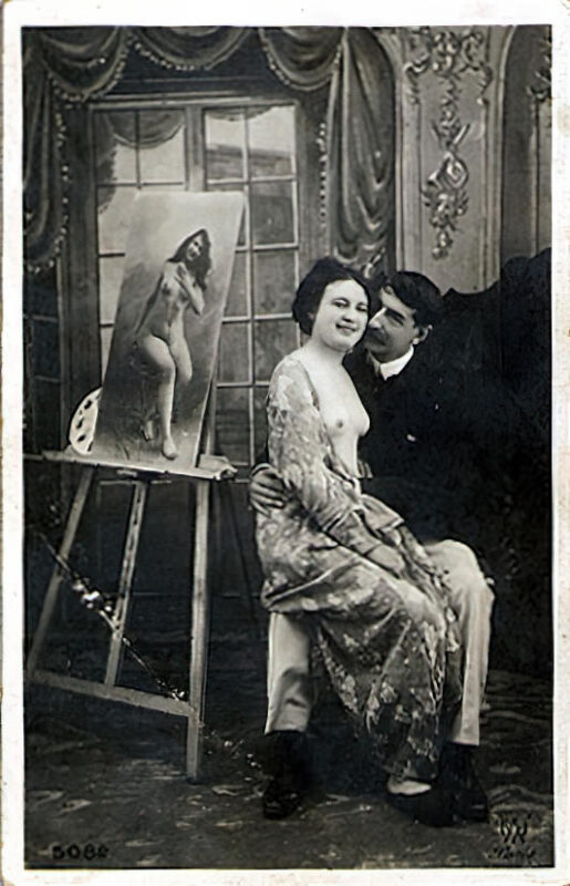 Volume 3 of Black and White Photo of Naked / Nude Women and Girls in the Vintage Era