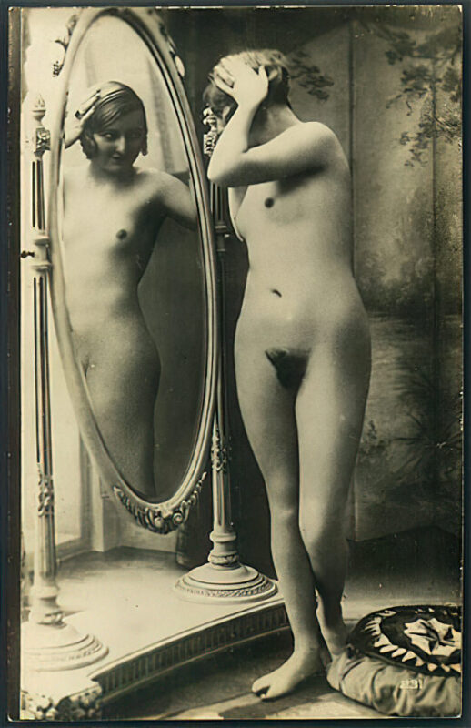 Volume 3 of Black and White Photo of Naked / Nude Women and Girls in the Vintage Era