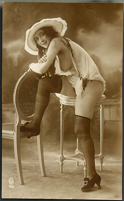 Volume 3 of Black and White Photo of Naked / Nude Women and Girls in the Vintage Era