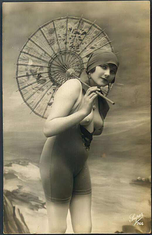 Volume 3 of Black and White Photo of Naked / Nude Women and Girls in the Vintage Era