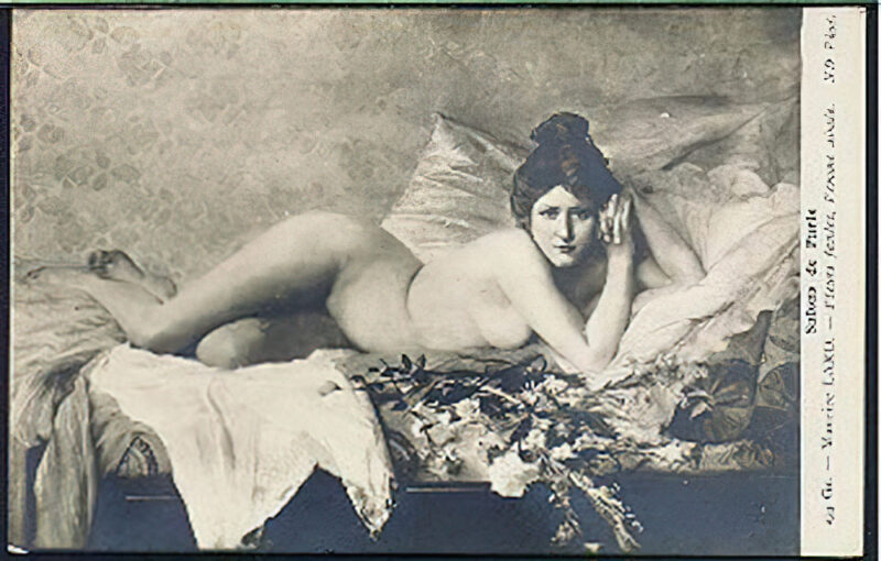 Volume 3 of Black and White Photo of Naked / Nude Women and Girls in the Vintage Era