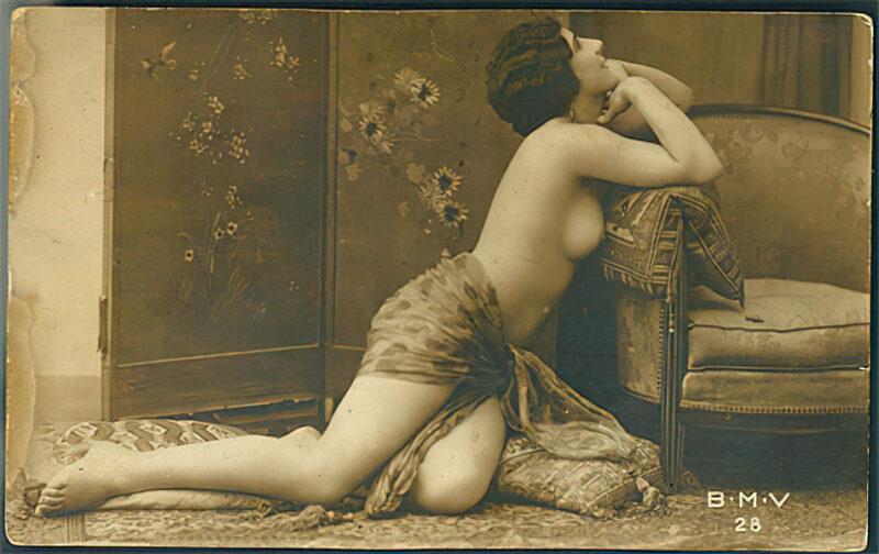 Volume 3 of Black and White Photo of Naked / Nude Women and Girls in the Vintage Era
