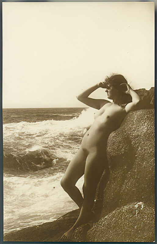 Volume 3 of Black and White Photo of Naked / Nude Women and Girls in the Vintage Era