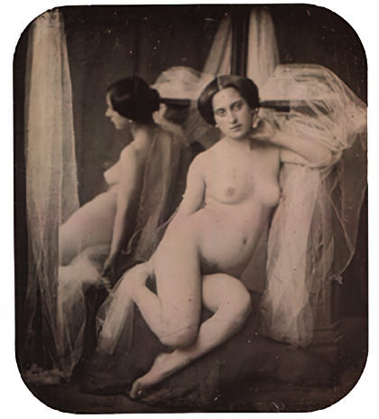 Volume 3 of Black and White Photo of Naked / Nude Women and Girls in the Vintage Era